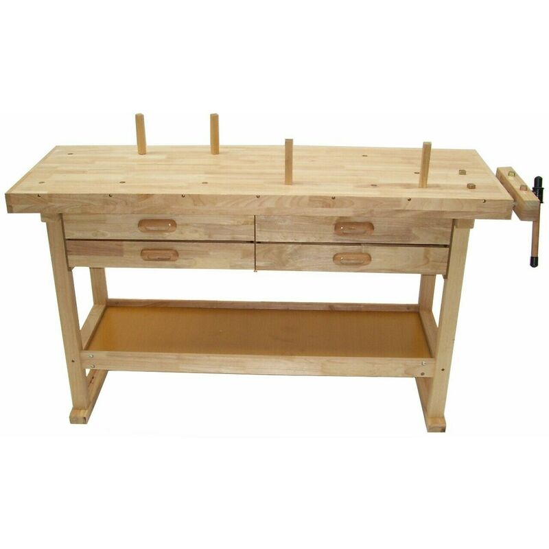Hobelbank 1630 Werkbank Holzwerkbank 06045 Hobeltisch Werktisch Arbeitstisch