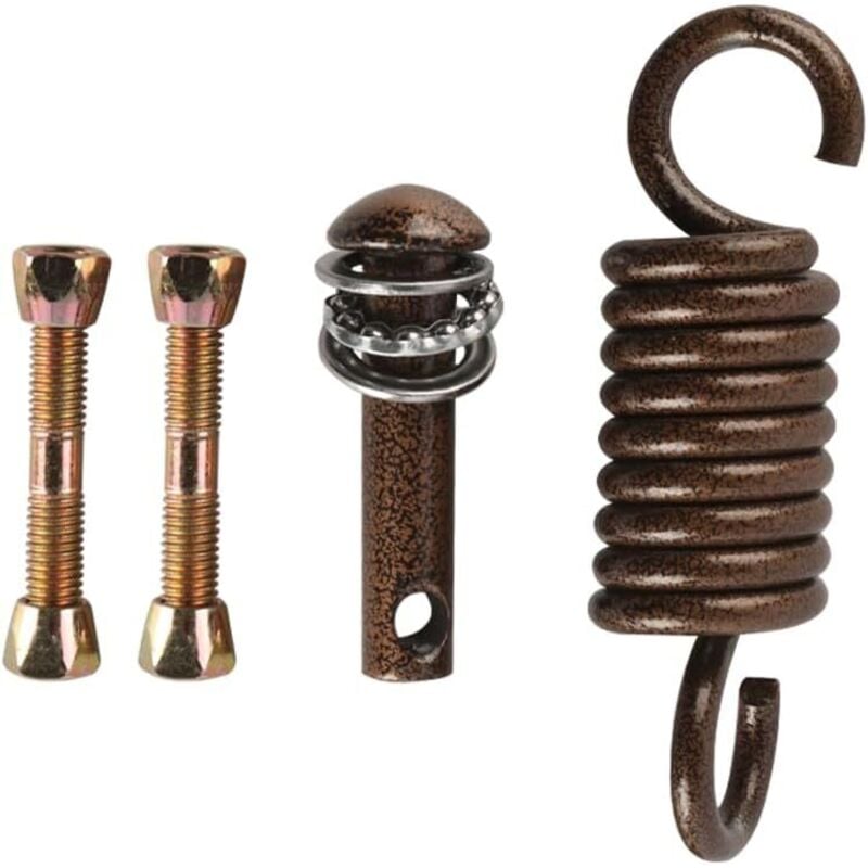 Hochleistungs-Hängematten-Aufhängeset, Hängesessel-Hardware-Set, Hängemattenfeder-Schaukelhaken, Hängesessel-Zubehör, Teile für drinnen und draußen