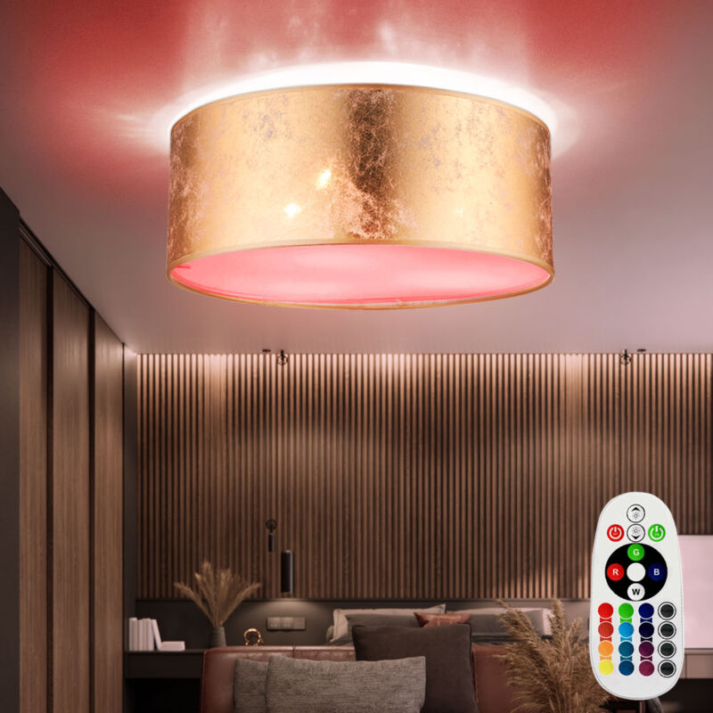 Etc-shop - Hochwertige Decken Leuchte Dimmer Farbwechsel Fernbedienung im Set inkl. rgb led Leuchtmittel
