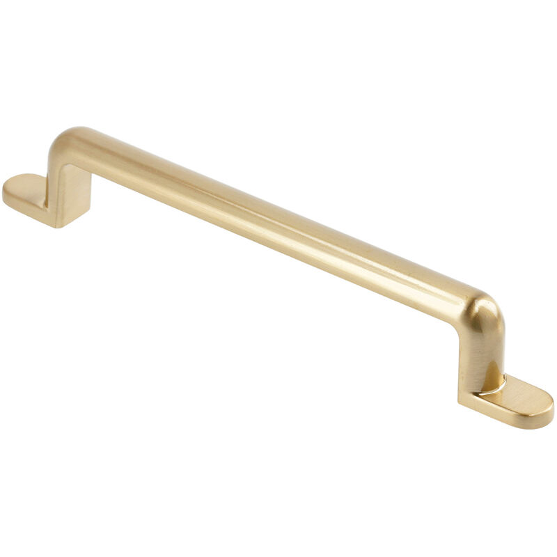 Ms Beschläge - Hochwertiger Möbelgriff Designgriff Schubladengriff Schrankgriff massiv Zamak Champagner 128mm