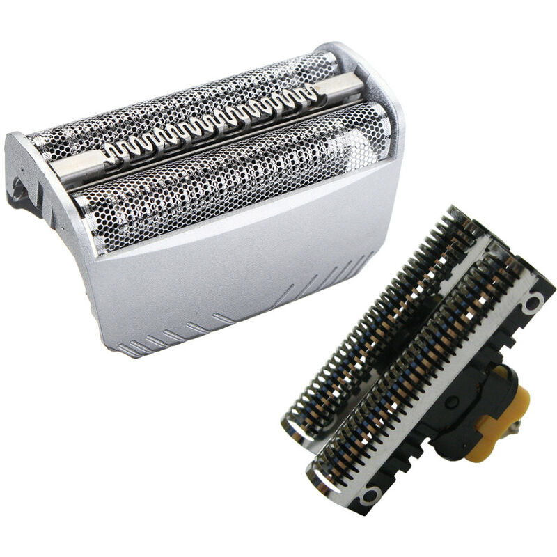 Hochwertiges Kombipack Scherfolie + Klingenblock ersetzt Braun 30S 5724346-03, 30B, 30B Multi 81253254 für viele Braun Rasierer