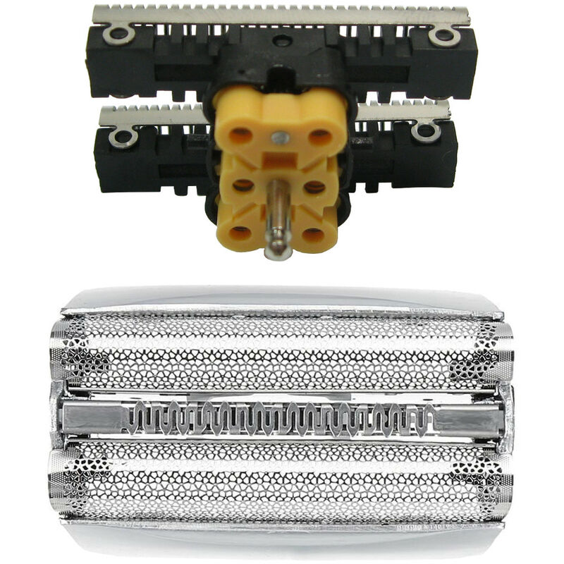 Hochwertiges Kombipack Scherfolie Klingenblock Messer Rasierklinge ersetzt Braun 51B 51S für Braun 65752700:Typ 5751 - 570cc c&r 5795 65752702:Typ