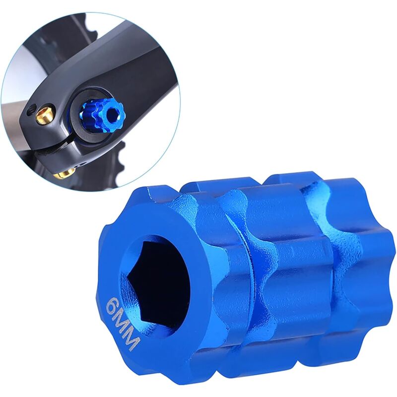 Memkey - Hollowtech Schraubenschlüssel Fahrradkurbel-Entfernungswerkzeug, Rennrad-Kurbel-Reparaturwerkzeug, Ersatz für HollowTech-Reparaturwerkzeuge