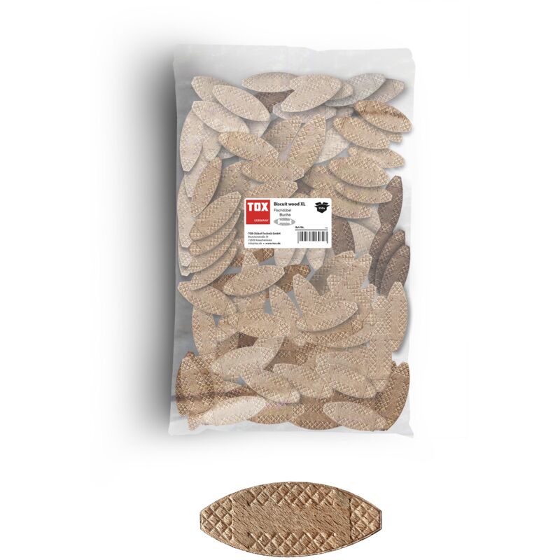 Holz Flachdübel Biscuit Wood xl P20 (250Stk.)