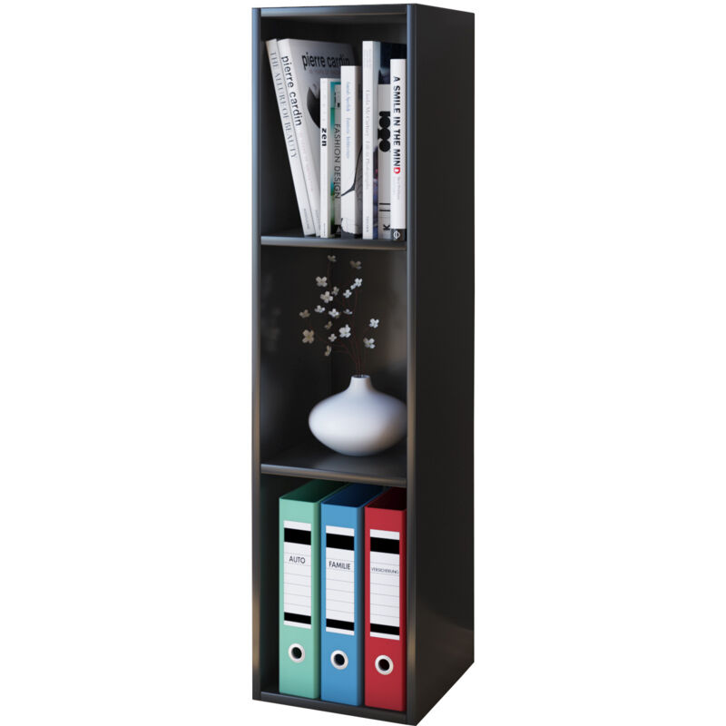 Holz Stand Regal Deko Bücher Mendas 3