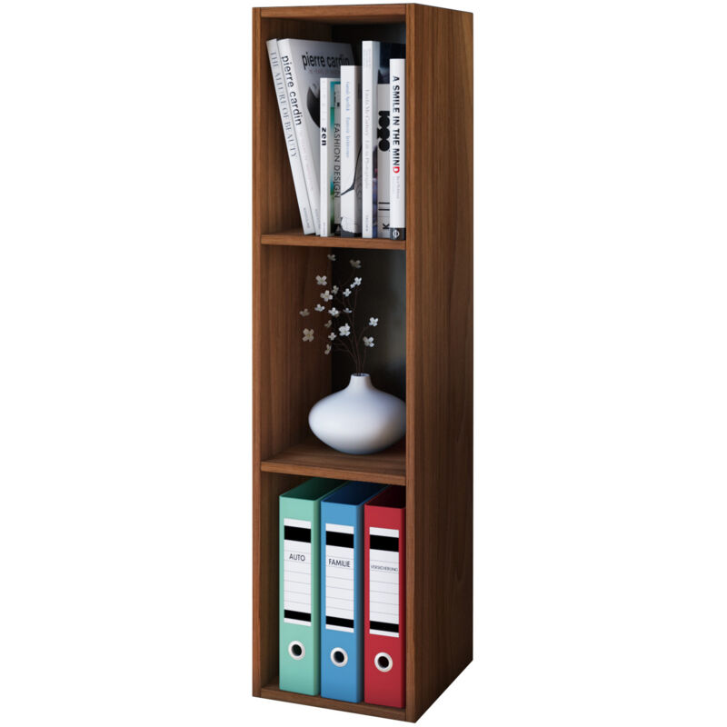Holz Stand Regal Deko Bücher Mendas 3