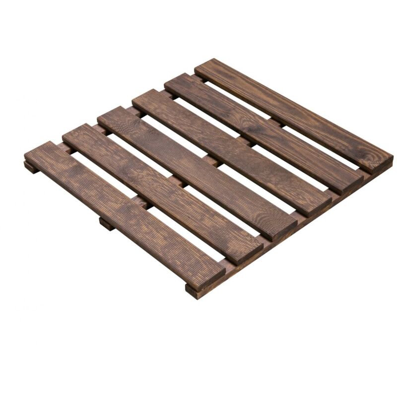 Holzfliese Kiefer 40 x 40 x 2,4 cm kesseldruckimprägniert 1 Stück Terrassendielen & Fliesen