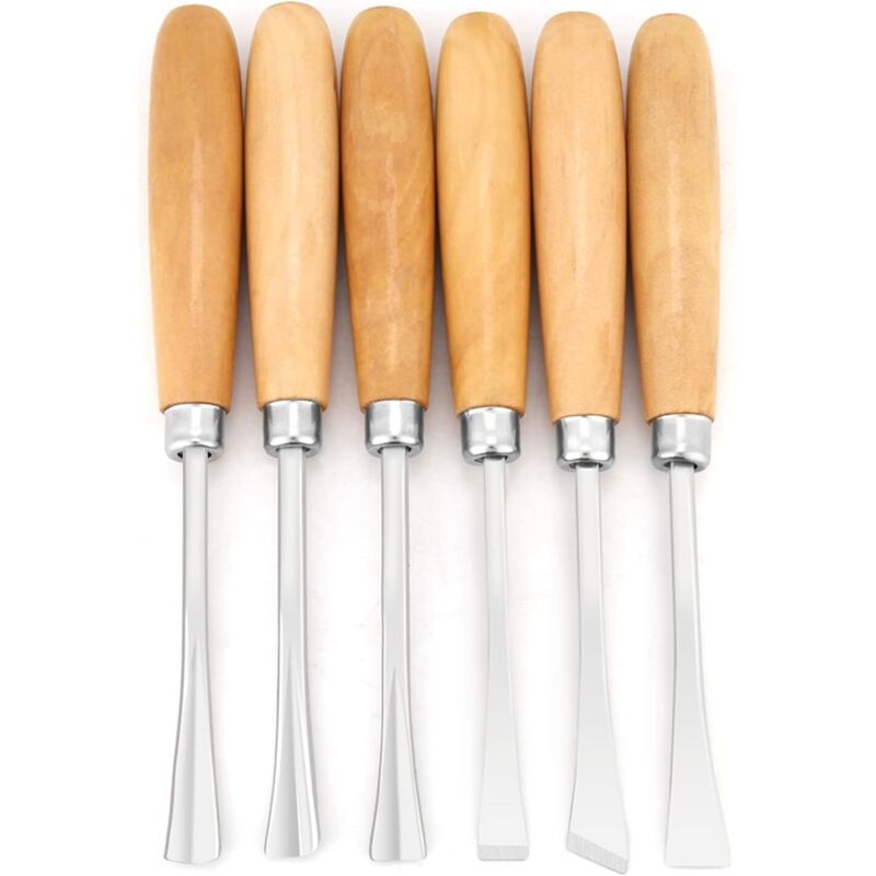 Holzschnitzwerkzeug, Meißel, Messer, Schnitzmeißel, handgefertigt, DIY, professionelle Messer, Set, DIY, Hohleisen, Set, Meißel, Drehgriff,