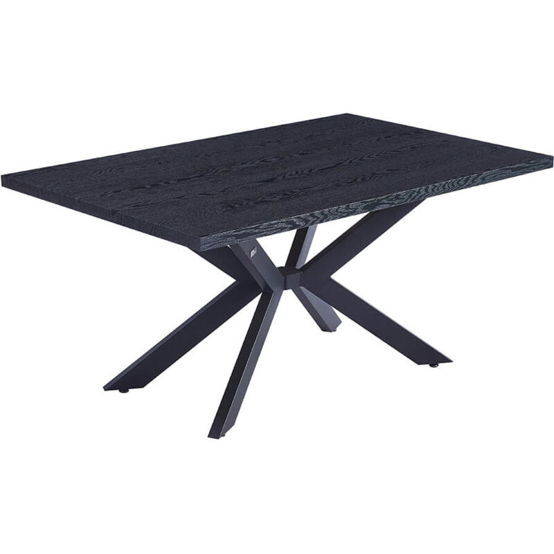 Esstisch Eckig avencia inkl. Sternfuß - 160 x 100 cm Farbe: Dark Oak Tisch Esszimmertische Runder Esstisch - Home Deluxe