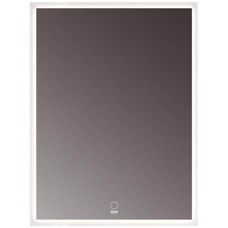 Home Deluxe - LED-Spiegel Rechteckig nola Größe: 70 x 90 cm LED-Spiegel Spiegel Schminkspiegel Badezimmerspiegel