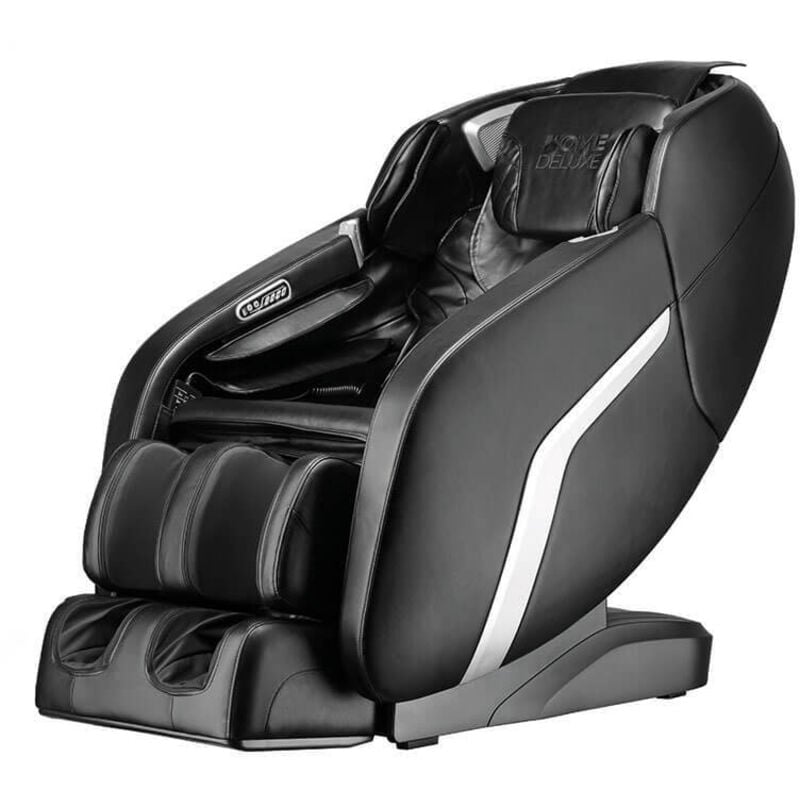 HOME DELUXE - Massagesessel DUNES Schwarz - inkl. Zero Gravity Funktion, Bluetooth und Heizung I Massagestuhl Relaxsessel mit Wärmefunktion