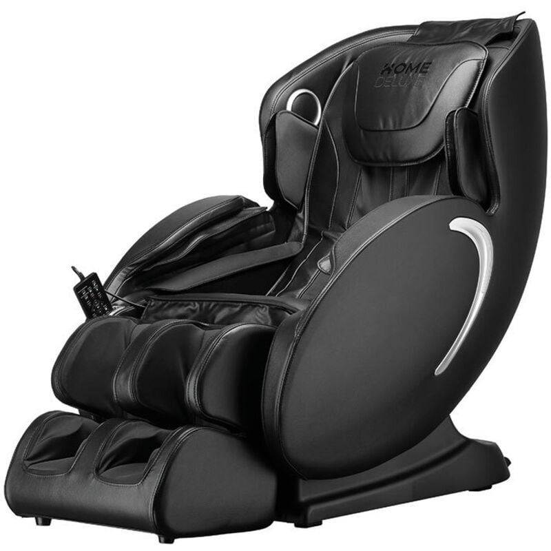 Massagesessel mit Zero-Gravity-Funktion sono - Schwarz Farbe Schwarz Relaxsessel Massgesessel Zero-Gravity Liegesessel - Home Deluxe