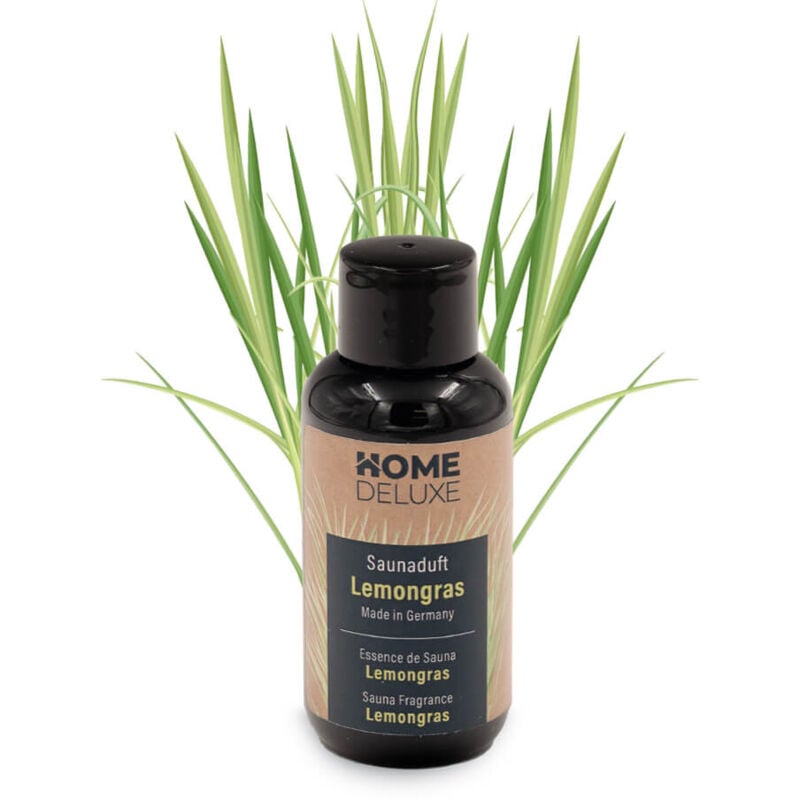 HOME DELUXE Saunaduft 250ml ZEN - Lemongrass I Duft Sauna Saunaaufguss Aufguss Saunakonzentrat Sauna, Saunazubehör, Saunaaufgüsse
