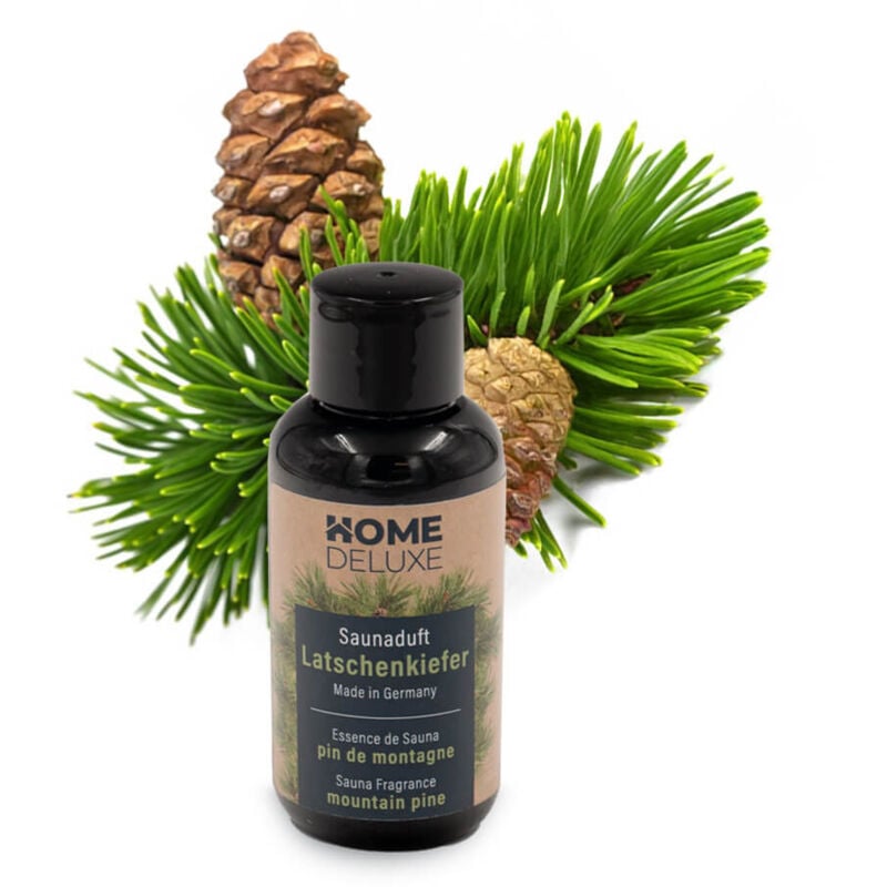 HOME DELUXE Saunaduft 250ml ZEN - Latschenkiefer I Duft Sauna Saunaaufguss Aufguss Saunakonzentrat Sauna, Saunazubehör, Saunaaufgüsse