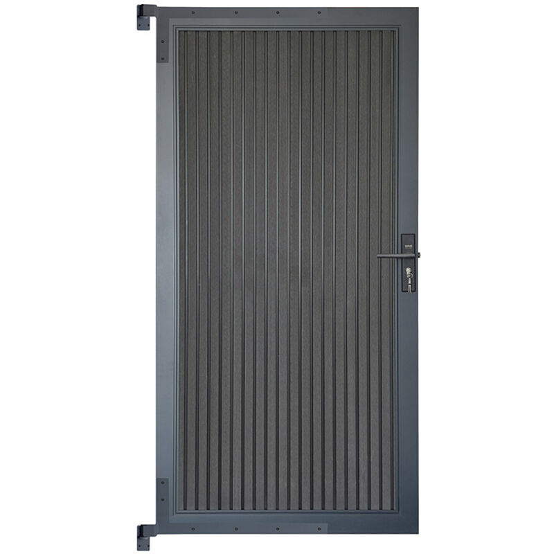 HOME DELUXE WPC Gartentor CALLATOR PREMIUM Vertikale Paneele - 80 x 180 cm Gartentor, WPC Gartentor, CALLATOR PREMIUM, Gartentor, WPC Gartentor,