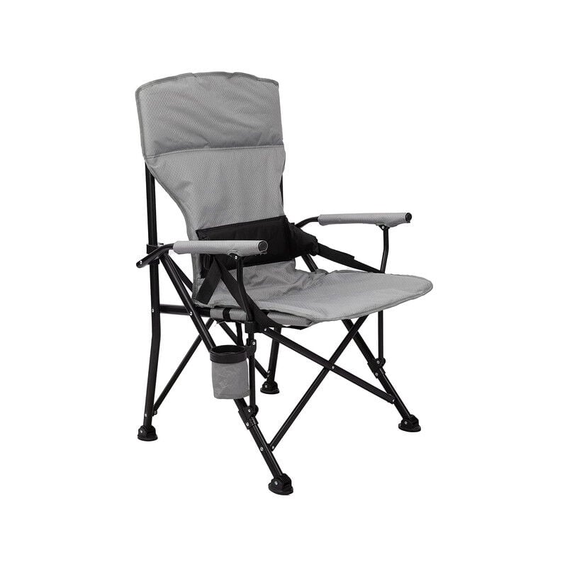 HOMECALL Campingstuhl Faltbar Camping Stuhl Camping Luxus Anglerstuhl Campingstühle Getränkehalter, Gepolstert, bis 150kg