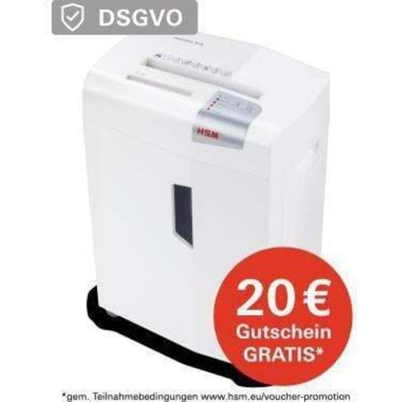 Hsm Aktenvernichter shredstar X15 1030121 Partikel 4x37mm weiß
