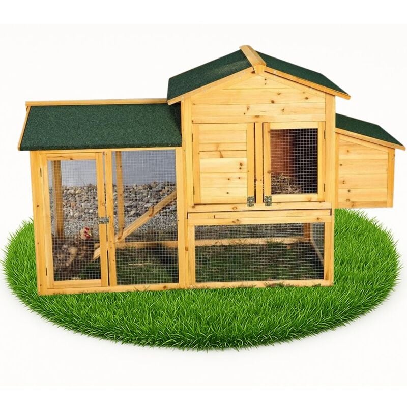 Hühnerhaus Hühnerstall Freilaufgehege Geflügelstall Hühnervoliere Kaninchenstall