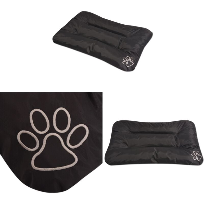 Hundebett Größe l Schwarz - Hundebett - Oxfordgewebe - Wasserdicht - Handwäsche - Hundeplatz - Home & Living