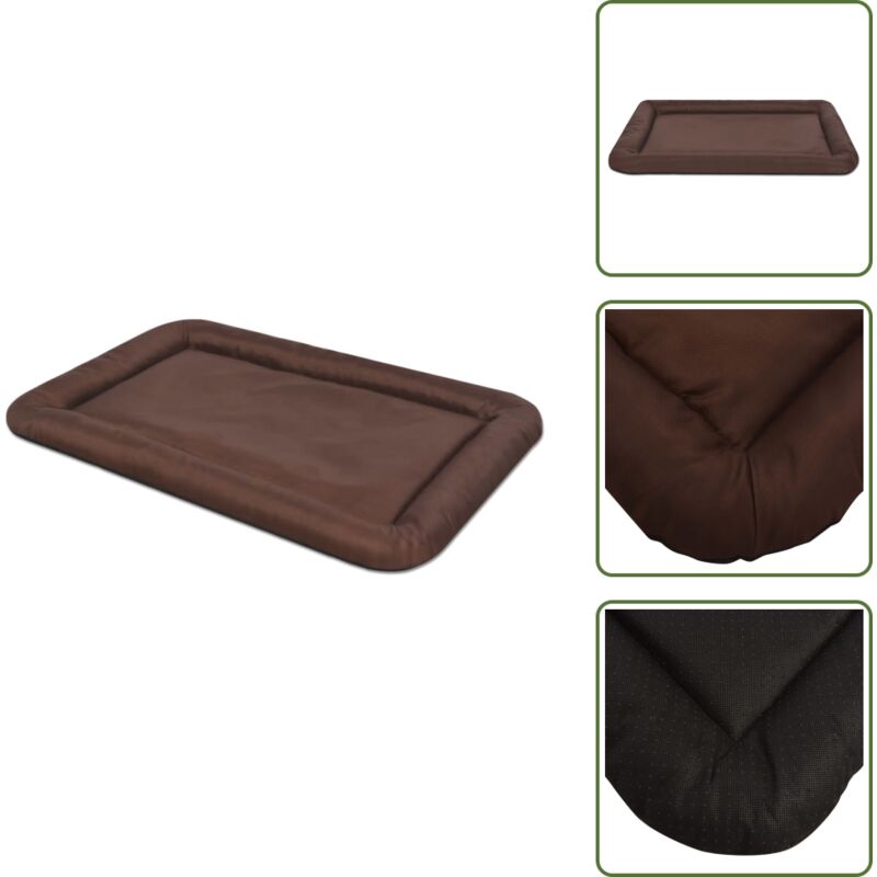 Hundebett Größe m Braun - Hunde Bett - Hundebett - Oxford Gewebe - Wasserabweisendes Hundebett - Handwäsche