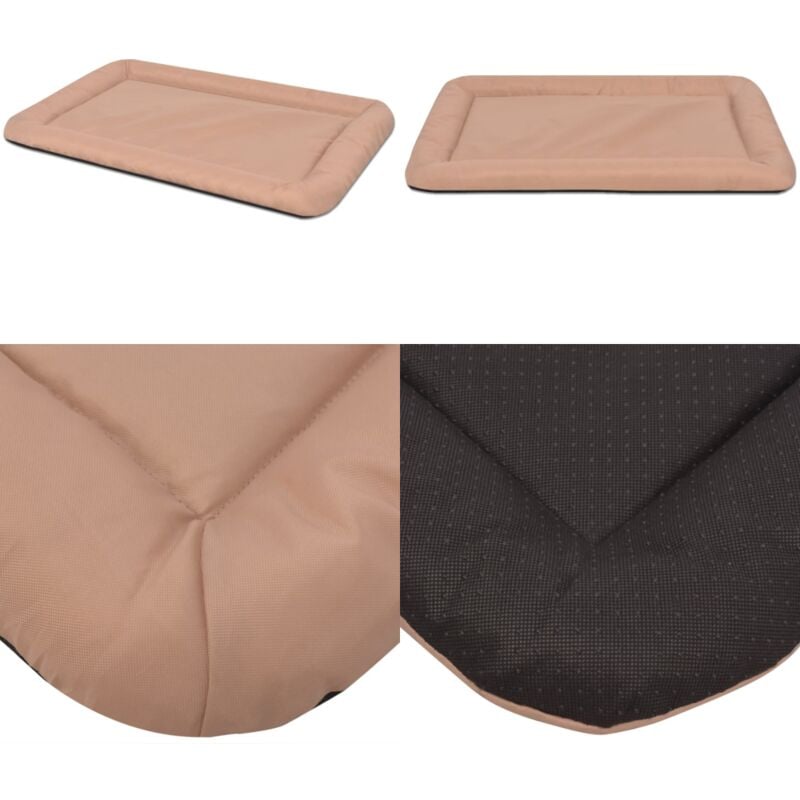 Hundebett Größe xxl Beige - Hunde Bett - xl Hundebett - xxl Hundebett - Wasserabweisendes Hundebett - Handwäsche Hundebett - Home & Living