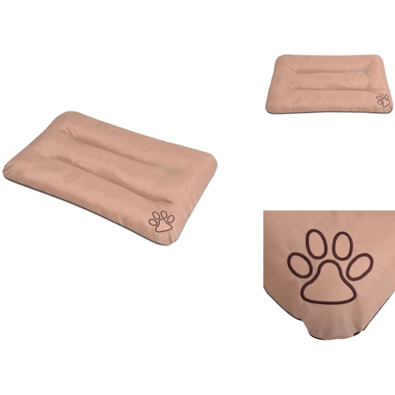 Hundebett Größe l Beige - Hunde Bett - Hundebett - Liegefläche - Hundeplatz - Komforthundbett