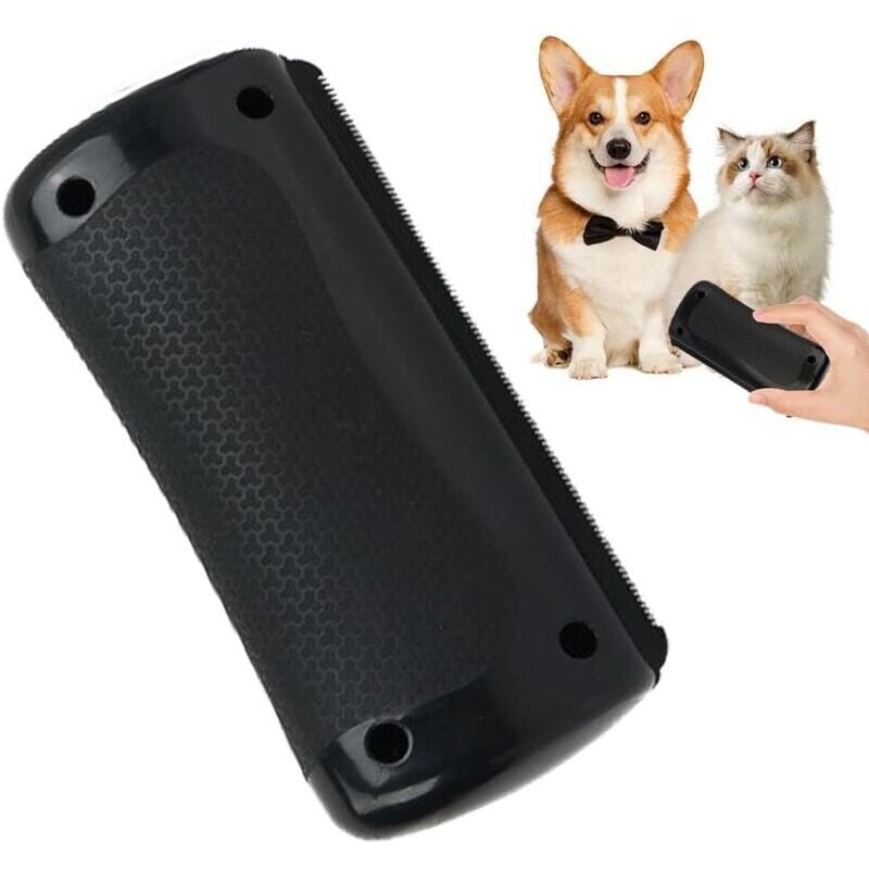 Hundebürste, Katzenbürste, Tierhaarbürste, Zubehör für Katzen und Hunde mit langem und kurzem Fell, gegen Haarausfall (1 Stück)