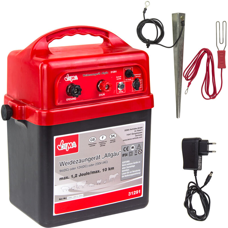 Petsafe - Weidezaungerät Weidegerät Elektrozaungerät Weidezaun Gerät Allgäu 12/230 Volt