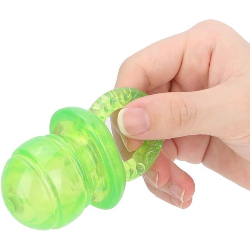 Hundeschnuller für kleine Hunde, Welpen-Dummy, Schnuller für Binky-Spielzeug, Quietschspielzeug, Gummischnuller, Zahnungsspielzeug, Doy 5G XS,
