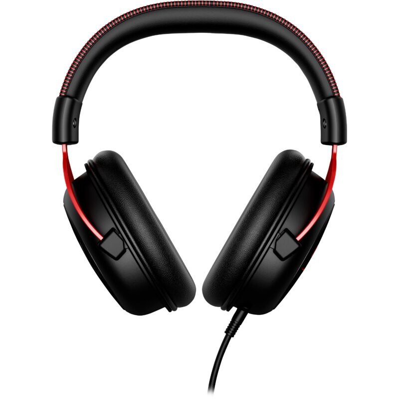 Hyperx - Hp cloud ii kabelgebundenes headset headset headset schwarz, rot