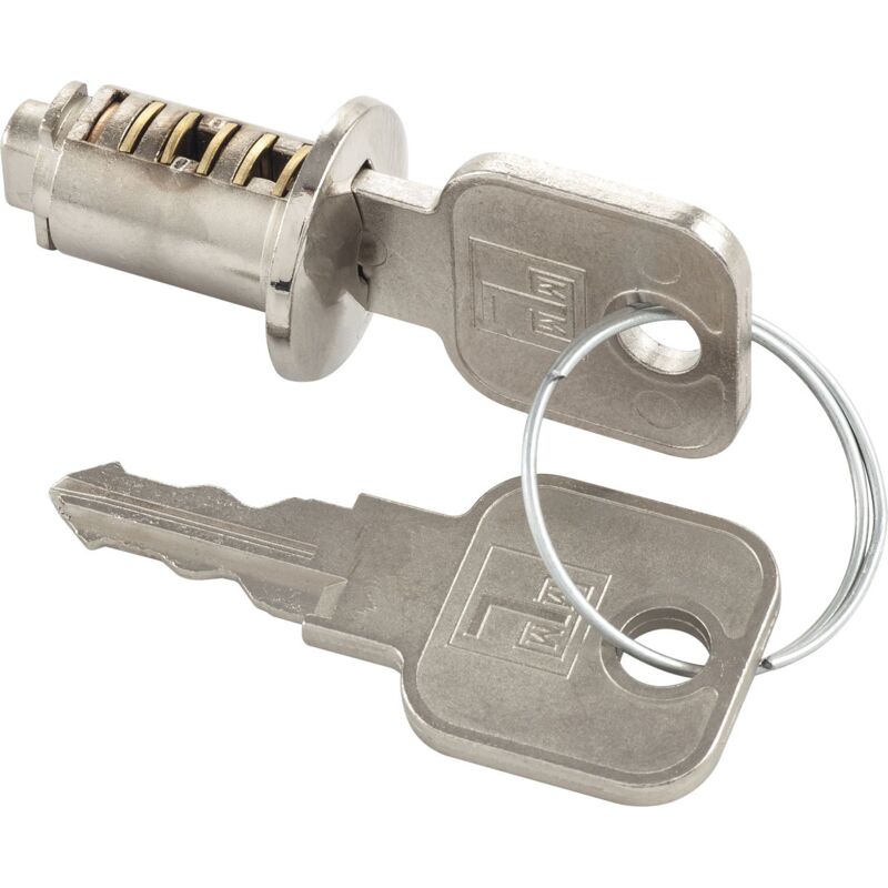 HETTICH PRESTIGE 2000 Innenzylinder Z23, ø18, Sperre 18045, vernickelt hochglanz