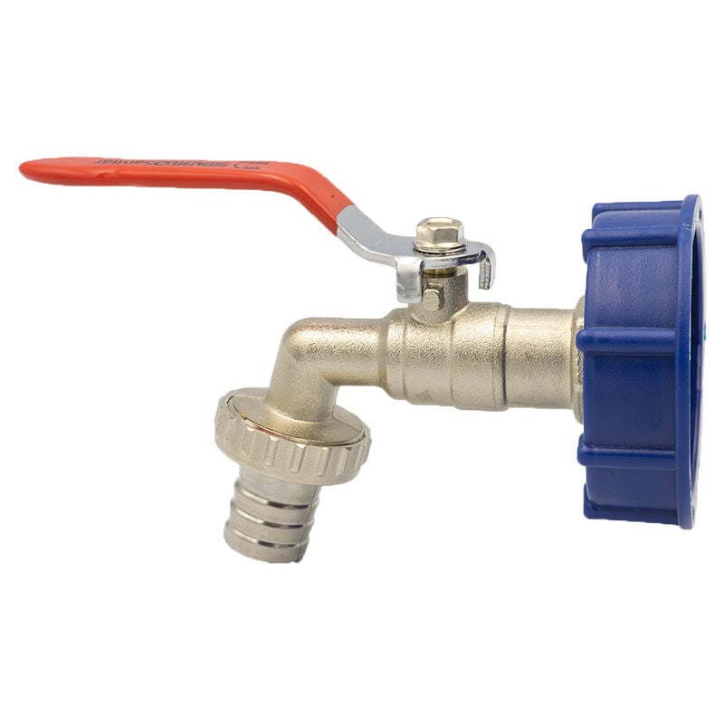 Stabilo-sanitaer - Kugel Auslaufhahn Adapter S60x6 62mm ibc Hahn 3/4 Kugelhahn