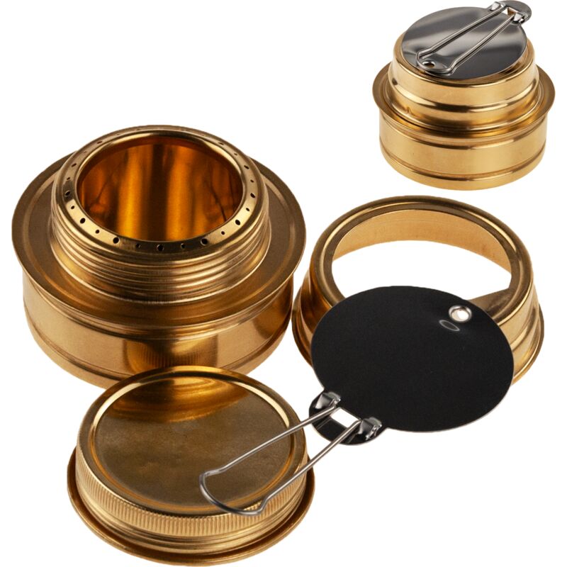 IM027 Tragbarer Alkohol-Touristen-Feldkocher für Camping