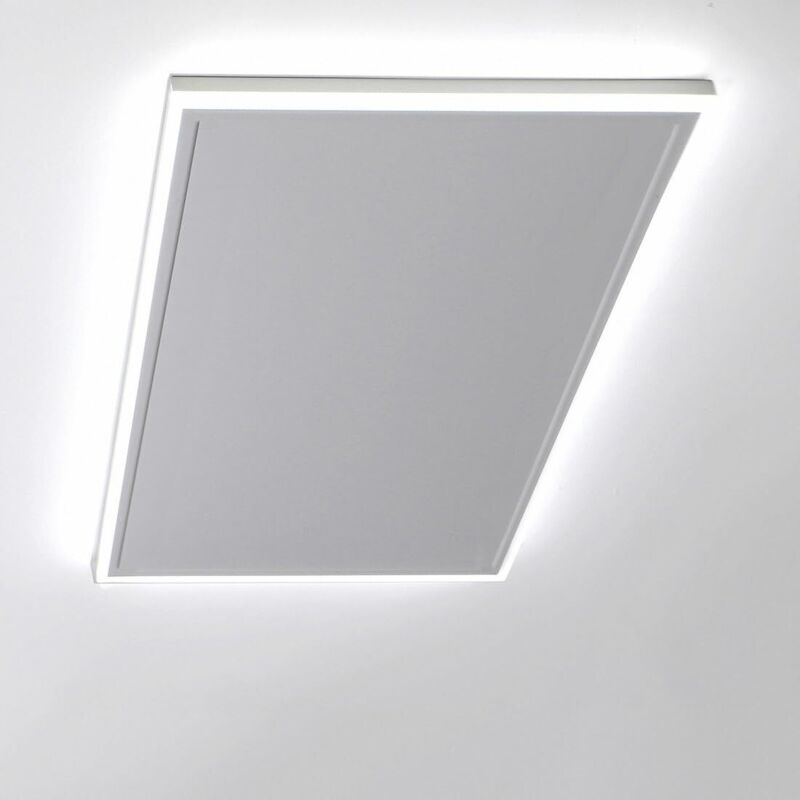 Infrarotheizung Deckenmontage 840 Watt, Infrarot Deckenheizung mit LED Licht Beleuchtung, Infrarotheizung Decke mit Thermostat Fernbedienung,