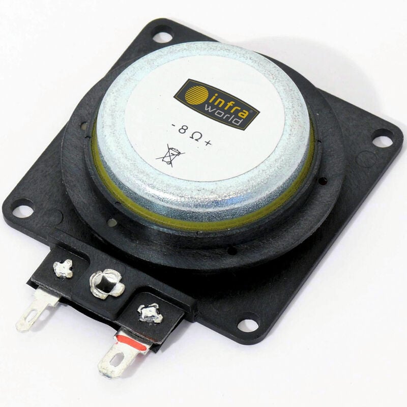 Audio Lautsprecher Slim für Sauna und Infrarotkabine Saunazubehör W4454 - Infraworld