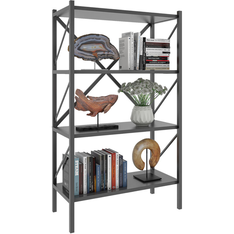 Ebuy24 - Metall Stand Regal Bücher Insasi 4fach