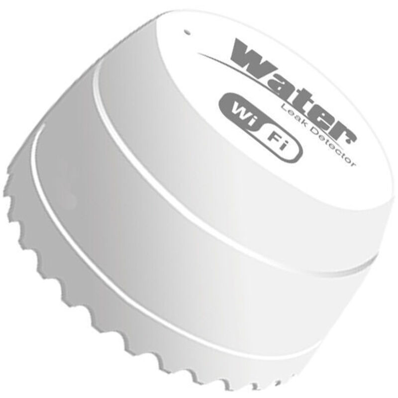 Intelligenter WLAN-Wasserleckmelder zur Verhinderung von Wasserlecks und Bodenschäden. Drahtloser Überschwemmungsmelder für Alarmanlagen.