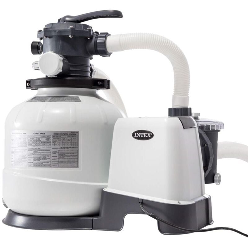 Intex - 26648 Sandfilteranlage 10,5m³ Sandfilter Sandfilterpumpe Pool Filterpumpe