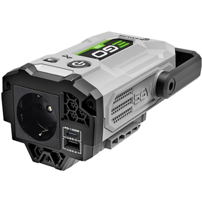 Inverter-Stromerzeuger EGO PAD1800E Leistung 180W mit USB-Buchse