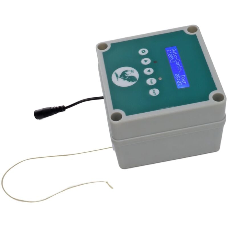 IP44 Automatische Hühnerstall-Türsteuerung, Timer-Lichterkennung, Fernbedienung, Hühnerstall-Tür-Antriebsmotor für den Bauernhof