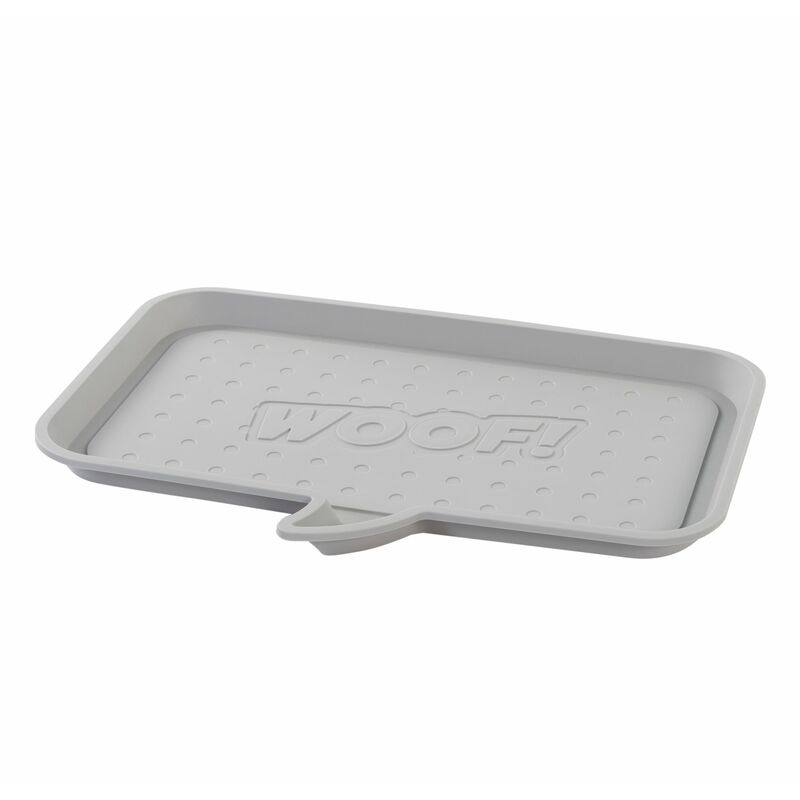 Iris Ohyama - Abtropfschale mit erhöhtem Rand für Katzen, Mehrzweck-Napf für Haustiere/Schuhe/Blumentöpfe PFT-450P