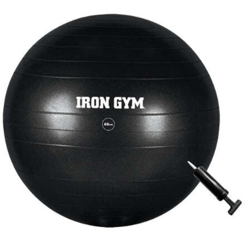 Iron gym - gymnastikball 65cm inkl pumpe