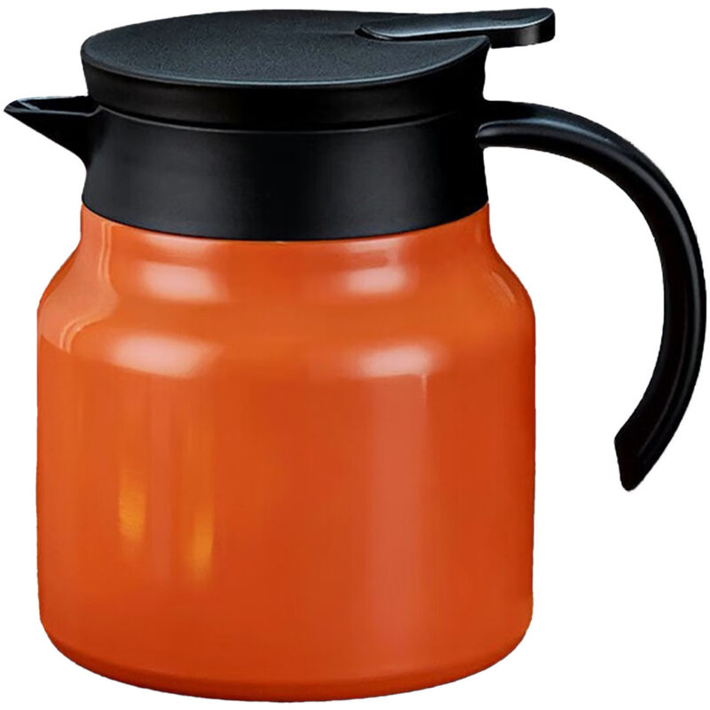 Isolierte Teekanne 1000ml Tee-Wasser-Trennung Abnehmbare Thermoskanne für Kaffee und Tee für White House Gardening Kaffee- und Teebedarf (13).