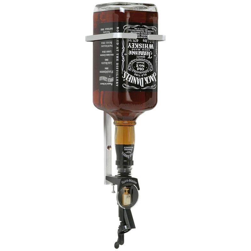 JACK DANIEL'S Flaschenhalter, Flaschen Wandhalterung, Wandhalter für 3 Liter Flasch