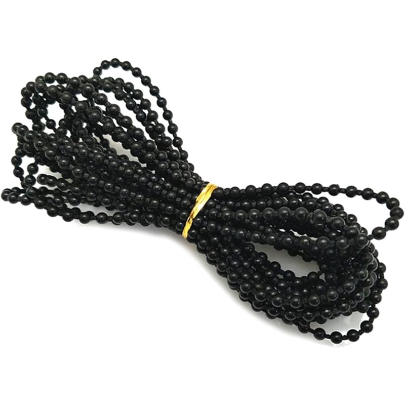 Tinor - Jalousie-Perlenkette, vertikale Jalousienkette, Vertikaljalousien-Zubehör, Perlenkette für Ersatzteile, Reparaturbeschläge für Rollos