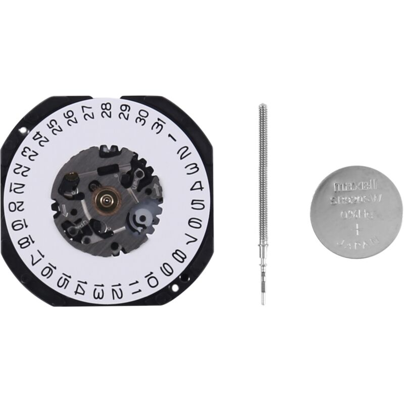 Japan Quarz Uhrwerk VX32 VX32E Datum Um 3 Uhr mit Verstellbarem Vorbau und für Batterie Uhr ZubehöR