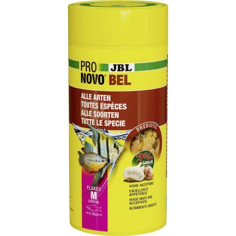 Fischfutter Pronovo bel Flakes m Fischfutterflocken 1000 ml Fischfutter - JBL