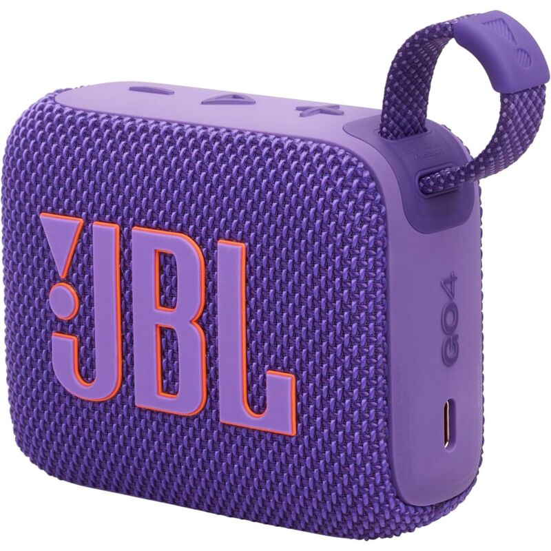 JBL GO 4 Ultraportabler Bluetooth-Lautsprecher, JBL Pro Sound, kraftvoller Bass, 7 Stunden Akkulaufzeit, Playtime Boost, IP67 wasser- und