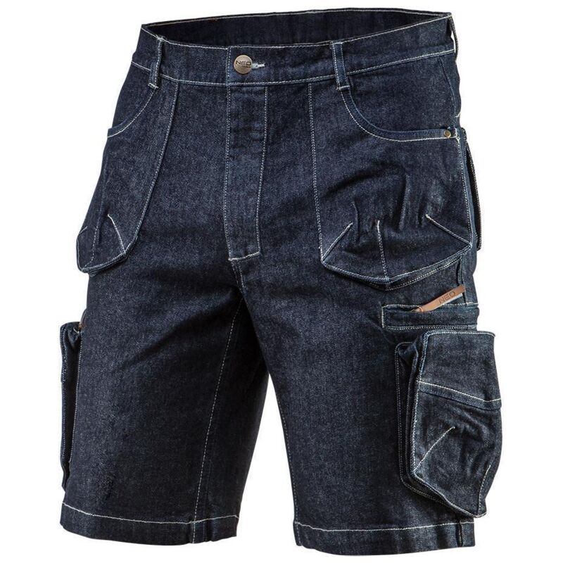 Denim-Arbeitshose kurz XXXL