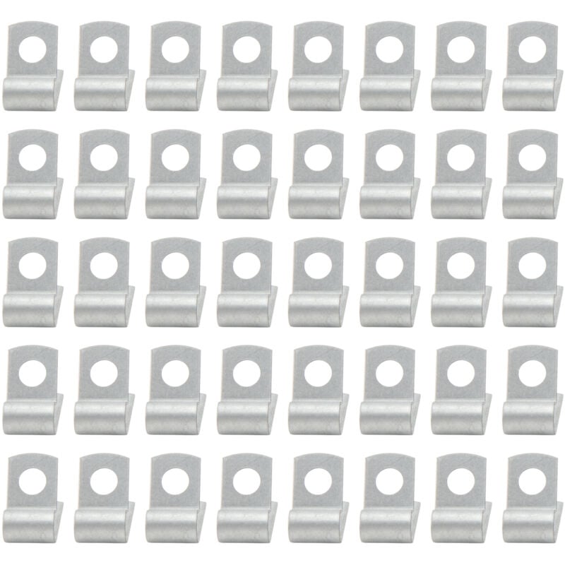 Jeffergarden - Brems- und Kraftstoffleitungsklemmen, hochfeste Kraftstoffleitungsklemmen für 3/16 Zoll, 1/4 Zoll, 5/16 Zoll, 3/8 Zoll Schläuche